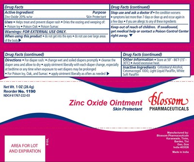 Blossom Pharmaceuticals Zinc Oxide (Zinc Oxide)